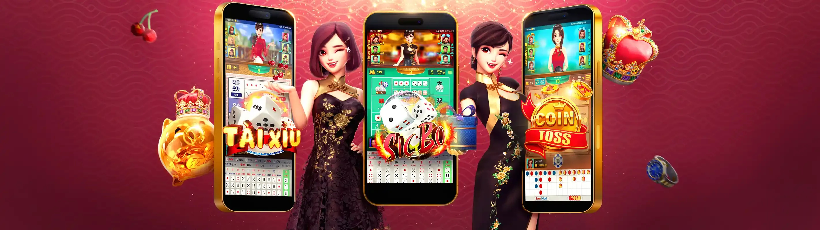 Hình ảnh chính về ứng dụng 67899aa trên điện thoại thông minh với nền xanh lá cây và các biểu tượng trò chơi